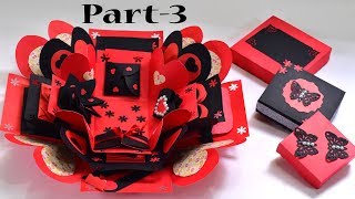 Explosion Box Tutorial / How To Make Explosion Box / DIY Explosion Box - Explosion Gift Box | Part 3