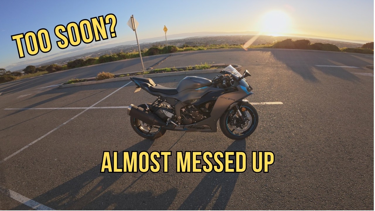 Still Learning on the ZX-6R | New Rider POV