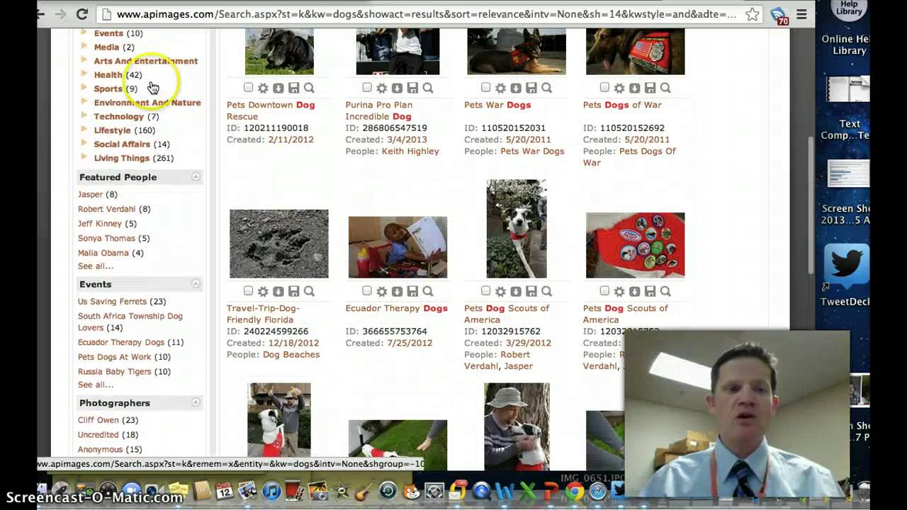 Ap Images Database Finding Photos in AP Images - YouTube