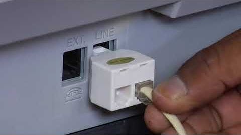 How to Hook Up a Fax Machine With a DSL Modem