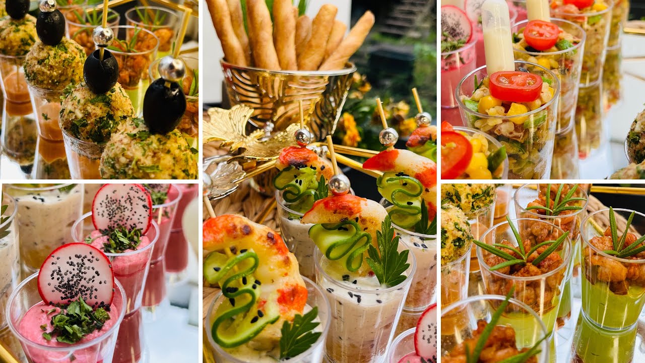 تشكيلة مملحات بريستيج لمناسباتكم(خطوبة،سهرة رومانسية❤️‍🔥..)verrines salées⁠