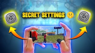 secret settings for Smooth gaming | GARENA FREE FIRE