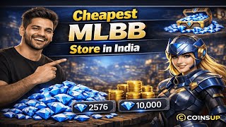 Cheapest MLBB Diamond Recharge in India (2026) | Trusted MLBB Top Up Store #topglobalml #mlbbindia  screenshot 1