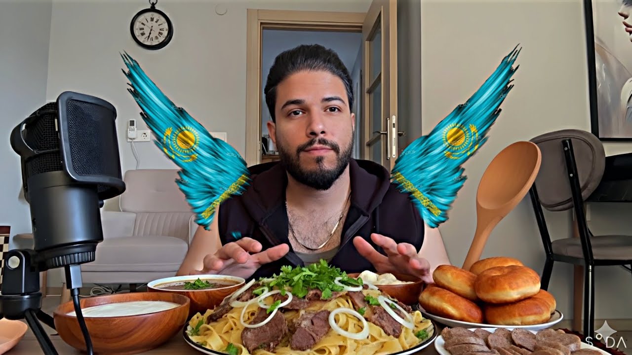ASMR | INVISIBLE KAZAKHSTAN 🇰🇿 FOOD 😴🎧