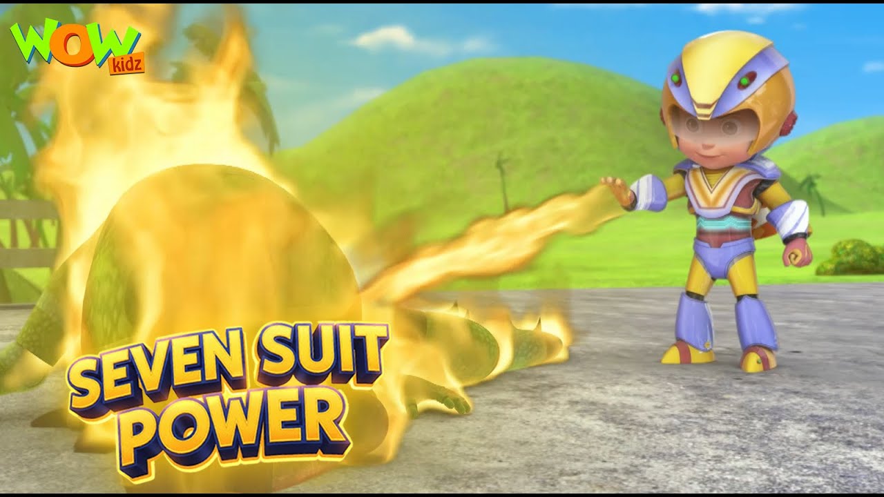 Vir The Robot Boy : Vir Ka Fire Magical Suit | Seven Suit Powers | Wow Kidz