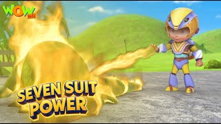 vir robot boy vir ka fire magical suit seven suit powers