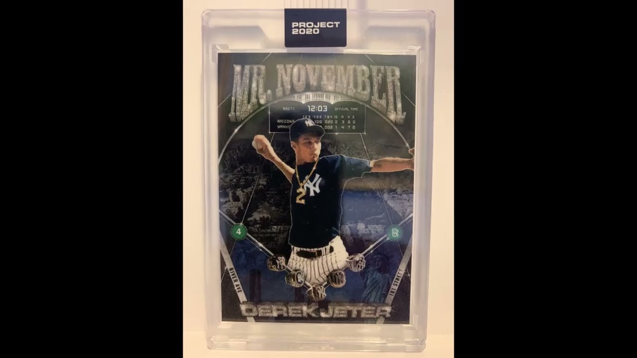Topps Project 2020 Derek Jeter Complete Set
