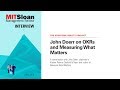 John doerr on okrs and measuring what matters