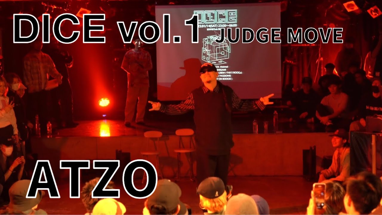 ATZO(YO-BBO/PASSIONE) JUDGE MOVE   DICE vol.1