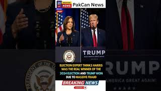 U.S Election Expert Questions 2024 Results, Sparking New Debate | PakCan News