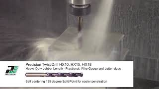 Precision Twist Drill HX Jobber-length Heavy Duty Drill Bit