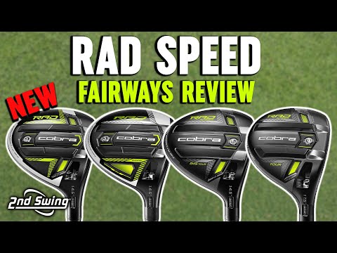 NEW Cobra RAD Speed Fairway Woods Review & Test | RAD Speed, Big Tour, & Draw