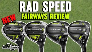NEW Cobra RAD Speed Fairway Woods Review & Test | RAD Speed, Big Tour, & Draw