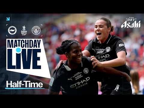 Thumbnail for BUNNY SHAW BREAKS THE DEADLOCK! BRIGHTON V MAN CITY | WOMENS FA CUP FINAL | MATCHDAY LIVE!