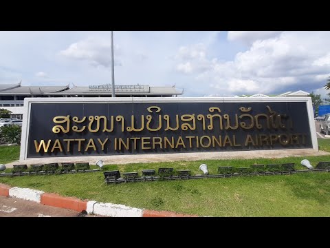 Wattay International Airport Today // Vientiane Laos 2022 // Annasor moTour ♡