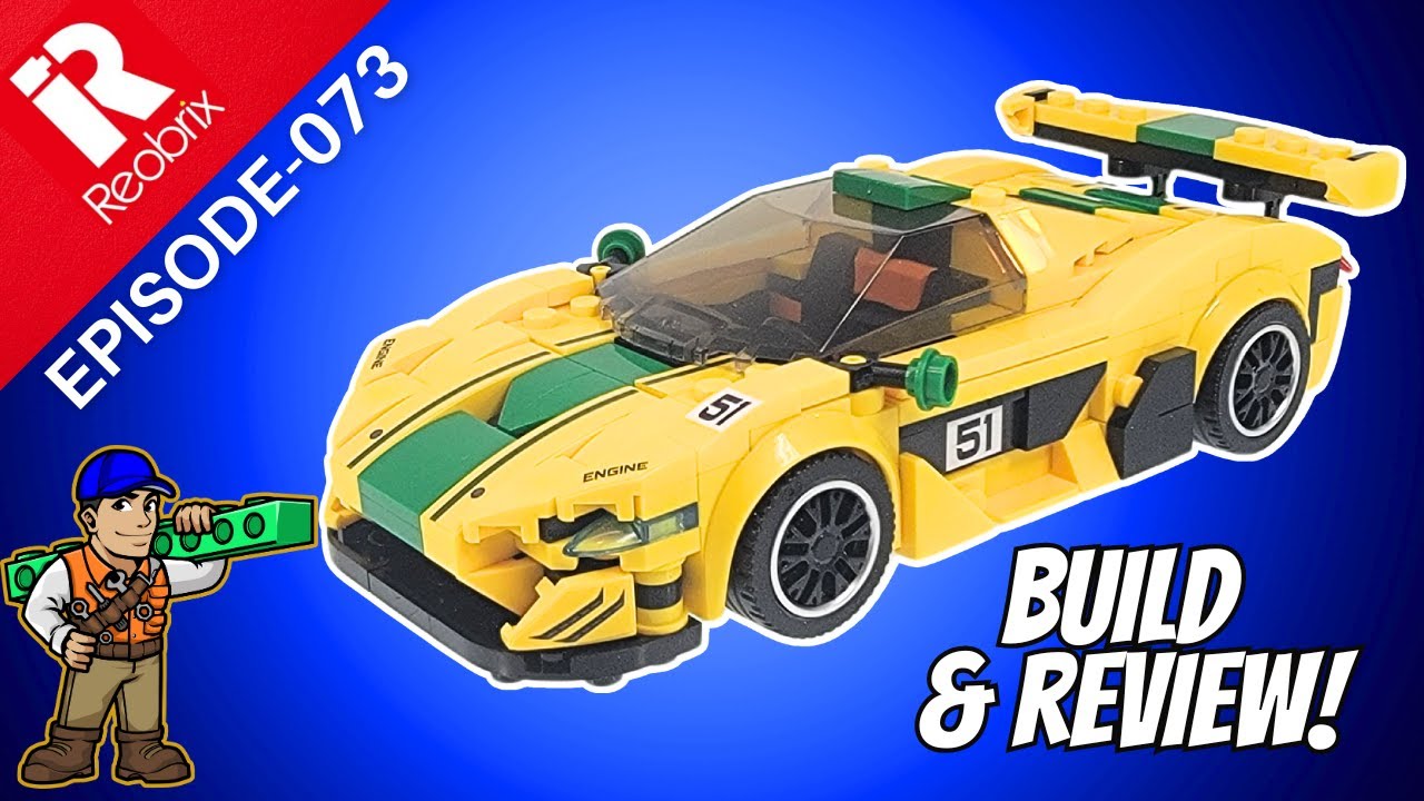 Reobrix - McLaren P1 GTR (677) (Mini Car Series) (Lego Alternate