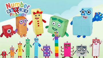 Numberblocks–Compilation Unboxing Numberblocks Friends One – Ten Playful Pals! Satisfying ASMR Video