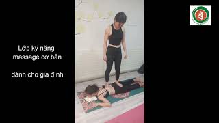 Lớp massage dành cho gia đình