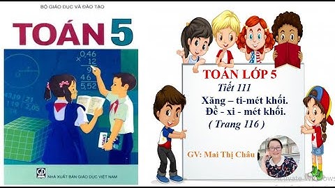 Cùng em học toán lớp 5 tuần 23 năm 2024