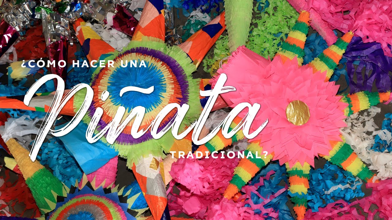 Cómo hacer una piñata tradicional I Paso a paso - YouTube