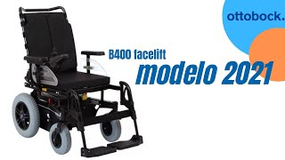 Cadeira Ottobock Motorizada B400 2021 Face-Lift | SUPERFISIO
