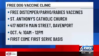 Quad City Animal Welfare Center, Humane Society Of Scott County Teaming Up For Free Vaccine Clini...