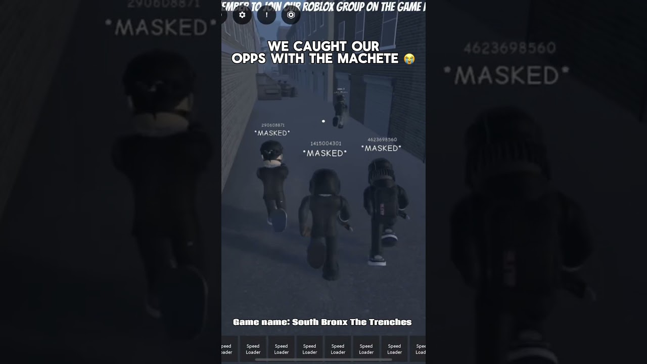 Hitting opps with a machete! | South Bronx The Trenches Roblox