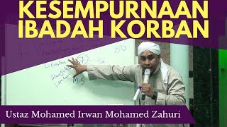 Kesempurnaan Ibadah Korban  - Ustaz Irwan Zahuri