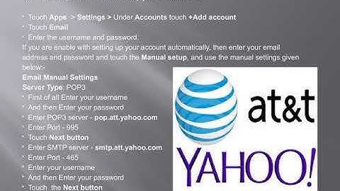 How to fix AT&T Email Login & SBCglobal Net Email Settings?