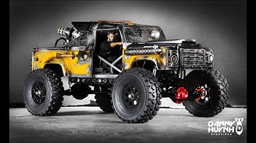 The Land Rover Warbird Defender. RC Animatronics by Danny Huynh Creations.