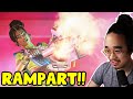 *FIRST WIN* RAMPART IS HERE AND SHES AWESOME!! (New Legend - Apex Legends Season 6)