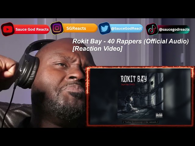 Rokit Bay - 40 Rappers (Official Audio) | REACTION class=