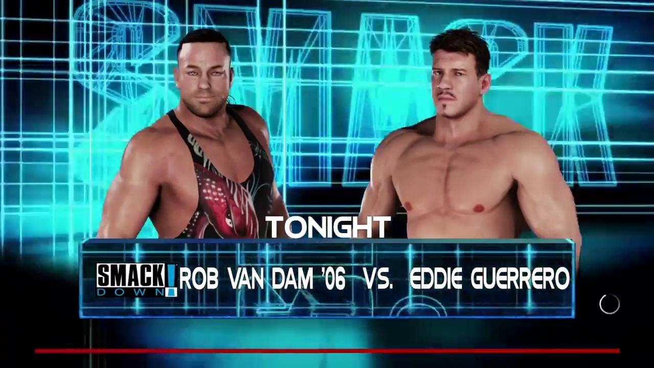 WWE 2K18 - Rob Van Dam vs. Eddie Guerrero - YouTube
