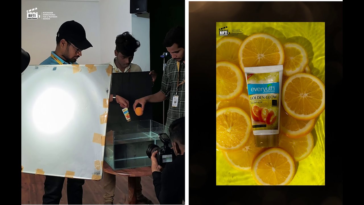 Face wash Commercial Shoot Practical's YouTube