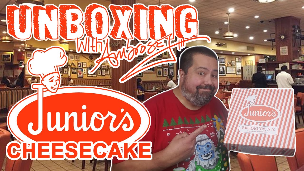 Unboxing Junior's Cheesecake!