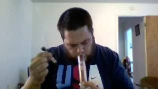 Morning dabs with HVY glass mini ice catcher