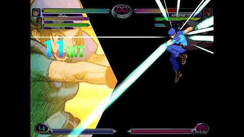 【MVC2】Jill/Gambit 100% Unblockable Corner Setup