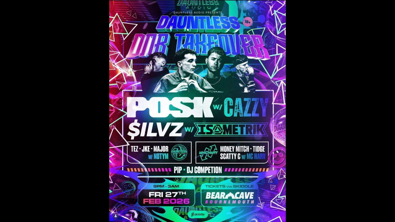 DAUNTLESS AUDIO TAKEOVER - SHED B2B HAYWOOD @ THE BEAR CAVE