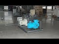 What is the function of reciprocating nitrogen compressor?