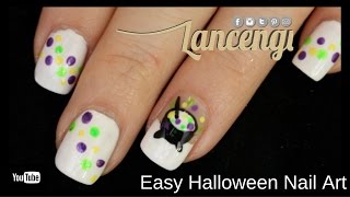 Halloween Nail Art - Witch Caldron Design #1
