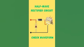 Waveform of The Half-wave Rectifier Circuit
