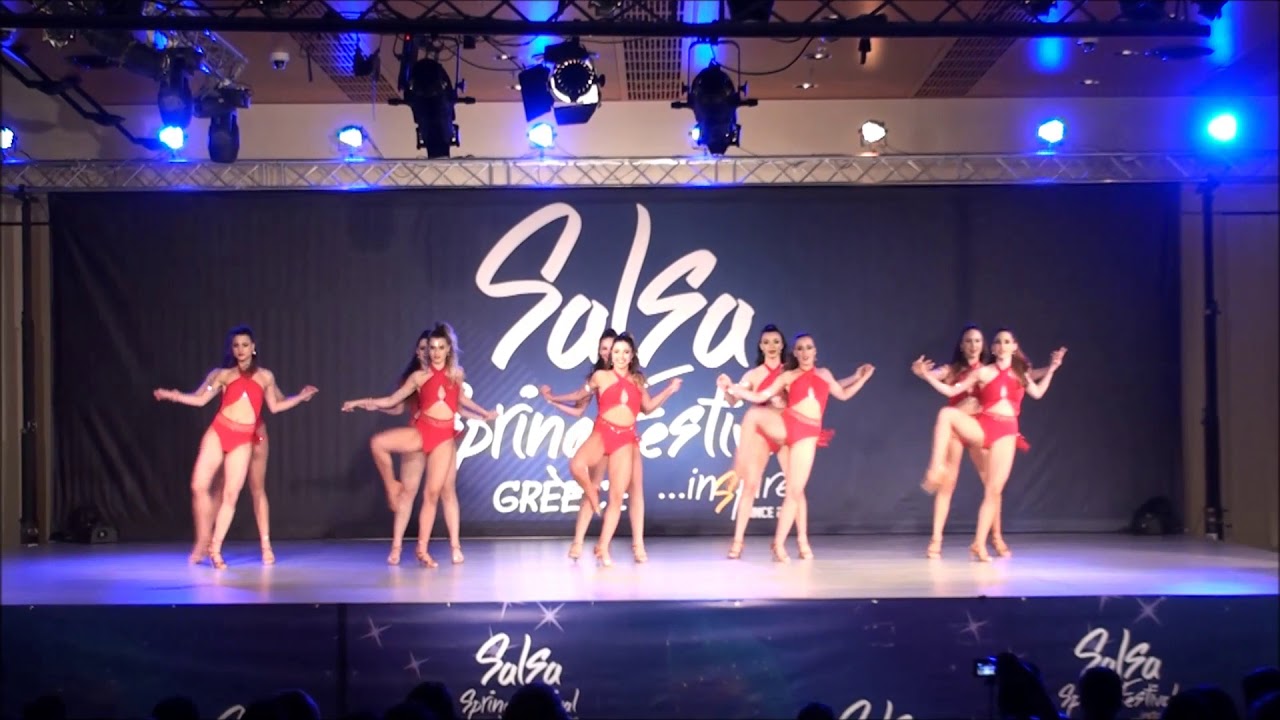 La Secta Ladies (Greece)@9th Salsa Spring Festival 2018, Greece