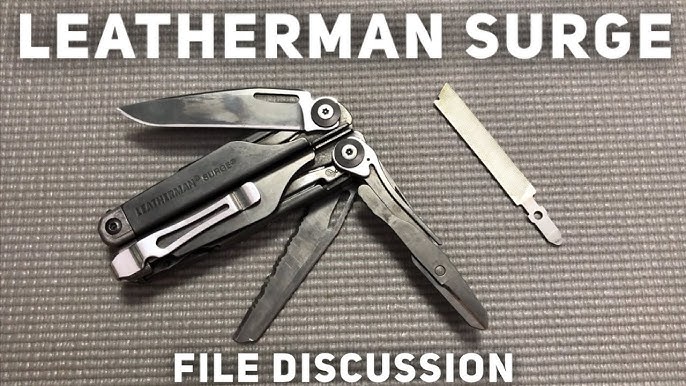 Leatherman SURGE 21-Tool Stainless Steel Heavy Duty Multi Tool - Silver