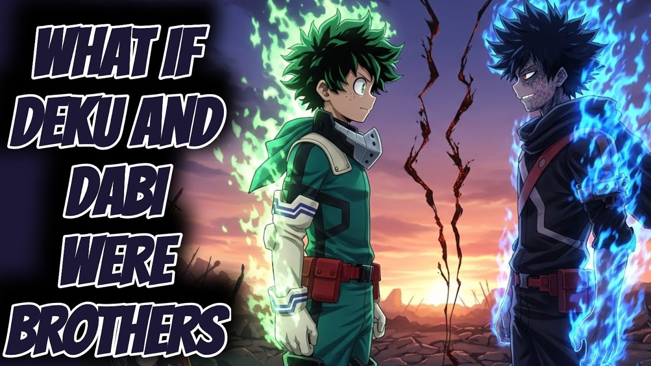 what if Deku and Dabi Were Brothers