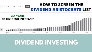 How to invest in dividend aristocrats