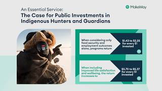 The Case for Public Investments in Indigenous Hunters and Guardian Programs - MakeWay