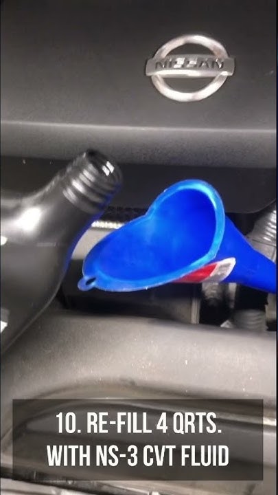 How to check transmission fluid on 2022 nissan rogue