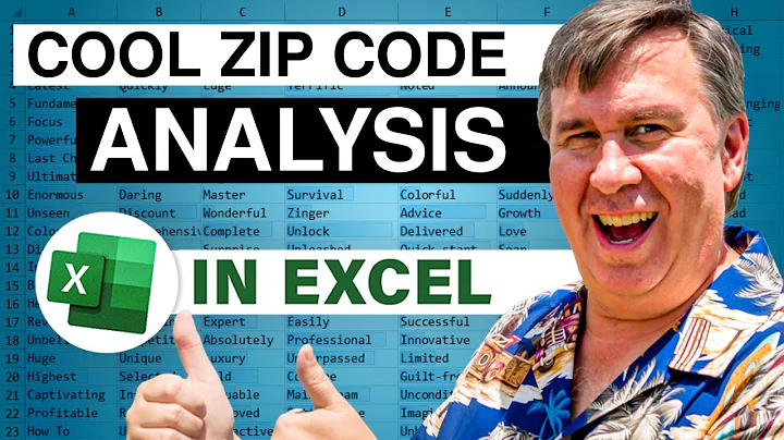 Unlock the Power of Excel Zip Code Analysis!