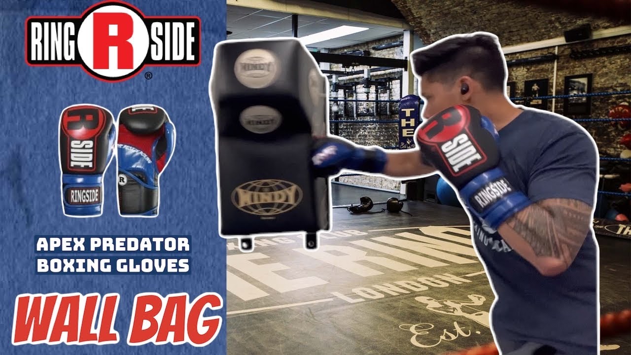 WINDY WALL BAG TRAINING- Ringside Apex Predator Boxing Gloves
