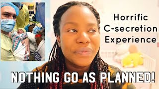 MY SUPER SCARY AND EMOTIONAL C-SECTION BIRTH STORY | STORYTIME